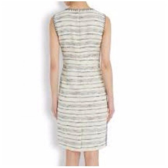 Tory Burch Tweed Sheath Dress Nicole Sleeveless Size 8 M Knee Length 6149 EUC - Picture 2 of 14